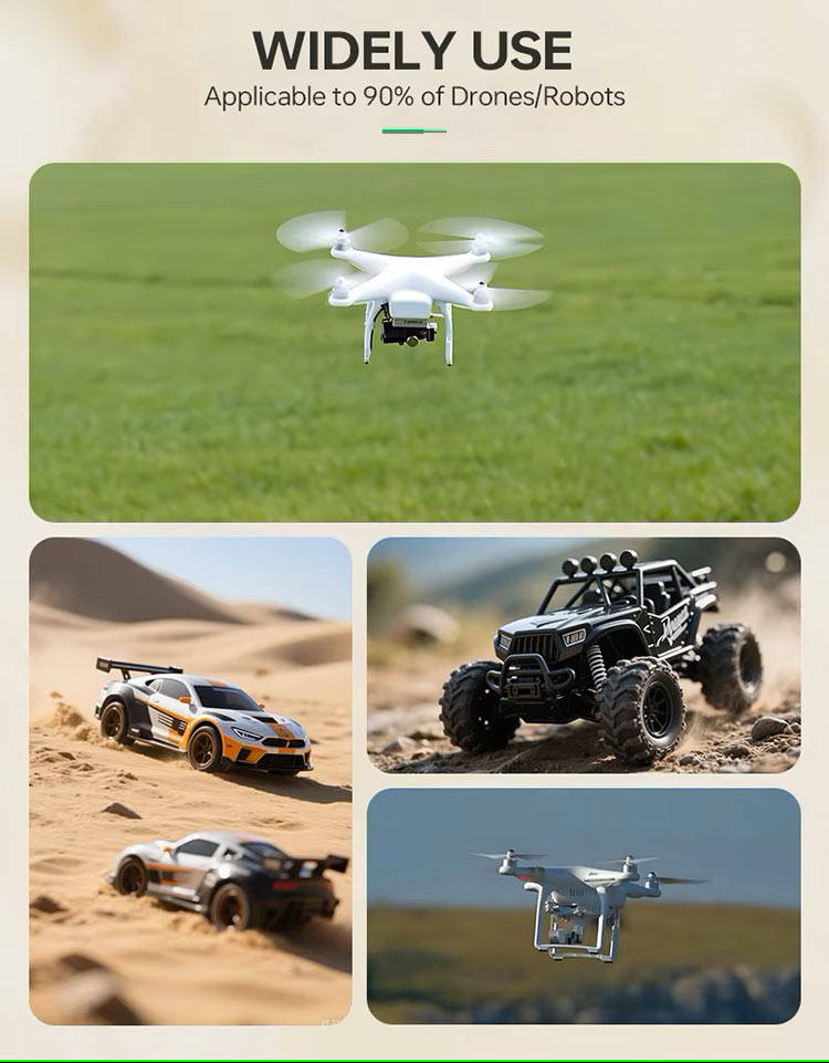 Drone möhkəm-dövlət litium batareyaları necə işləyir?