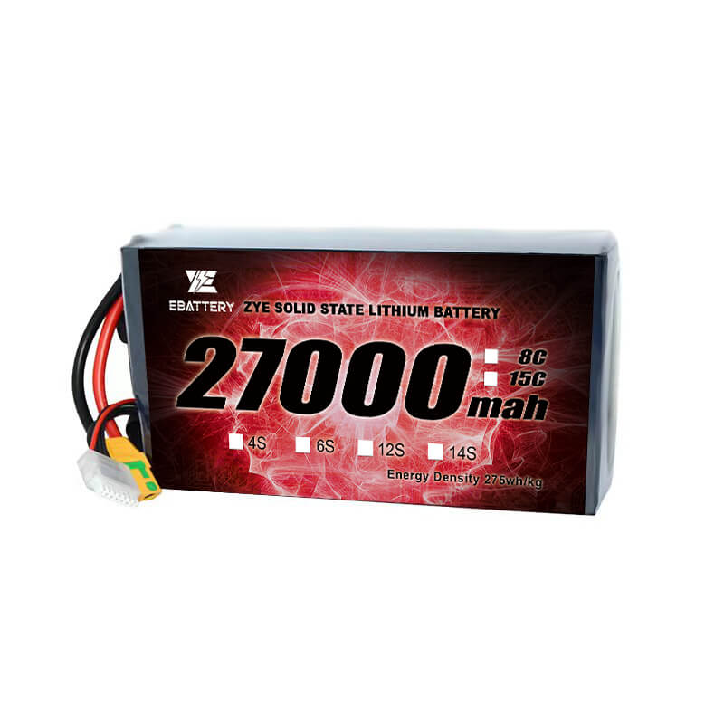 Li Yüksək Enerji sıxlığı HV Solid State 27000mah batareyası