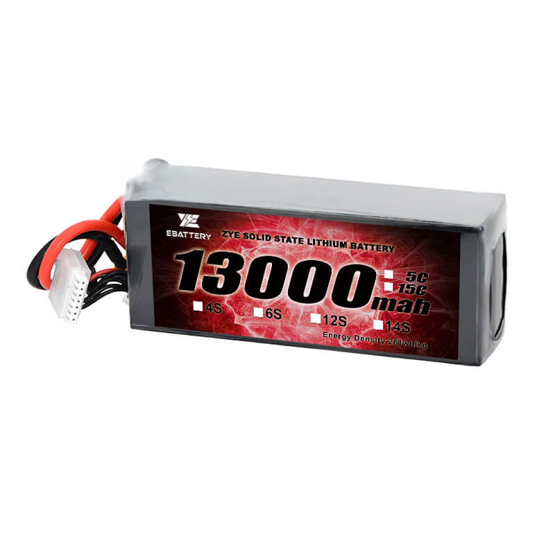 Li Yüksək Gərginlikli 13000MAH Bərk Hallı Batareya